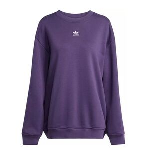 Adidas Oversized Fleece Lined Crewneck Sweatshirt Size M NWT